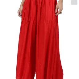 ERUDITE CLUB Women 2 Flared Palazzos-image-23