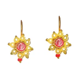 Adhira's Floral Drop Earrings-picture-24