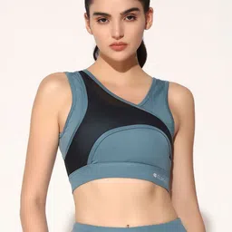 CLOTHWIK COLLECTION Colourblocked Bra Full Coverage-picture-16