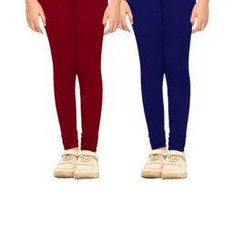 Tik Tok WEARS Girls Blue Churidar Length Leggings-picture-21