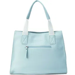 Lino Perros Textured PU Oversized Structured Tote Bag image 2