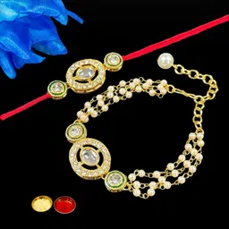 JN HANDICRAFT Multistrand Tie-Up Rakhi image 1