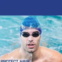 STRAUSS Non Slip Swimming Cap With Ear Protector image 4