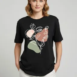 Calm Down Women Printed T-shirt-picture-41