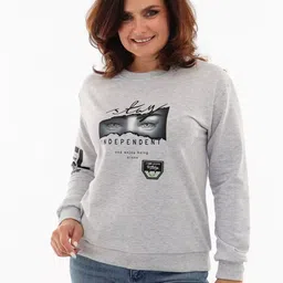 StyleCast x Revolte Women Printed Pullover Sweatshirt-image-93