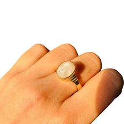 GenZcomplex Gold-Plated Brass Finger Ring-picture-18