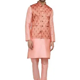 JEXI Men Thread Work Kurta-picture-12