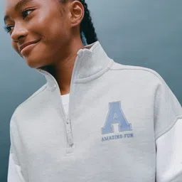 Mango Kids Girls Printed Sweatshirt-image-20