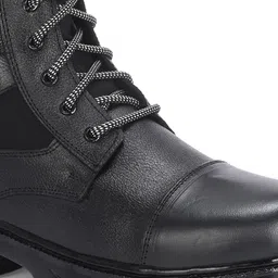 SHOE DAY Men Leather Casual Platform Heeled Regular Boots image 2