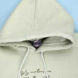 V-Mart Girls Printed Hooded Sweatshirt image 4