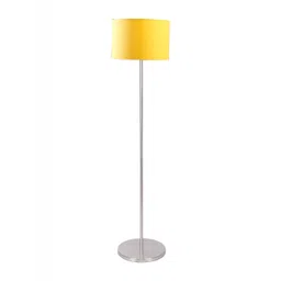Devansh Yellow Cylindrical FloorLamps image 4