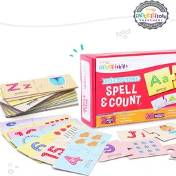 firstcry intelliskills Learn With Puzzles Spell & Count Puzzles --picture-16
