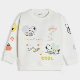 MiArcus Kids Peanuts Snoopy Printed & Patch Work Sweatshirt-picture-20