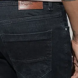 The Roadster Life Co. Men Bootcut Low Distress Light Fade Stretchable Jeans image 4