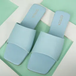 CORSICA Women Textured One Toe Flats-picture-17