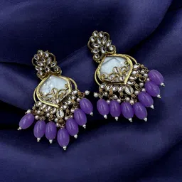 Women Click Geometric Drop Earrings image 5