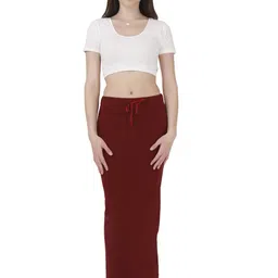 FEMULA Women High Rise Stretchable Saree ShapeWear-image-73