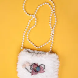 V-Mart Girls Floral Puffer Jacket image 2