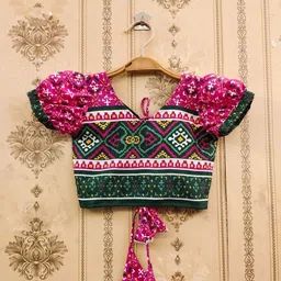 Helene Girls Printed Ready to Wear Lehenga & Blouse With Dupatta image 4