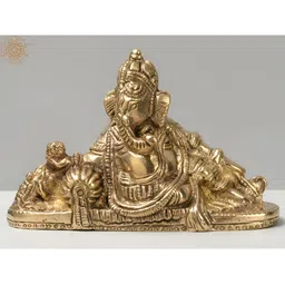 Exotic India Gold-Toned Religious Idol Showpiece-picture-24