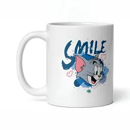 Mr UVD Grey & White Graphic Printed Glossy Ceramic Mug 350 ml-picture-24