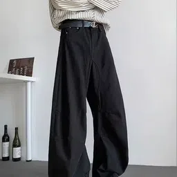 KPOP Men Relaxed Trousers image 3