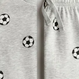 H&M 2-Piece Printed Sweatshirt Set image 2