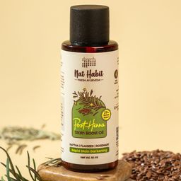 Nat Habit Post Henna Stain Boost Oil With Coconut Oil-50ml-picture-16