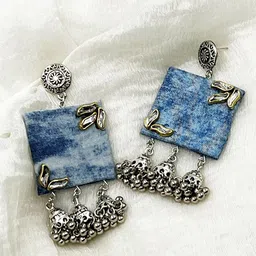 The Style Courtyard Artificial Beaded Contemporary Drop Earrings-image-92