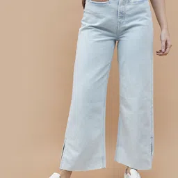 Fame Forever by Lifestyle Women Wide Leg Jeans-image-3
