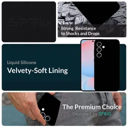 SPRIG Solid Printed Back Case Mobile Accessories image 4