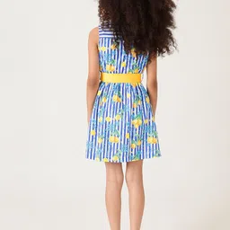 One Friday Floral Print A-Line Dress image 4