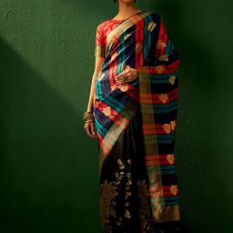 Suha Woven Design Zari Art Silk Banarasi Saree-picture-33