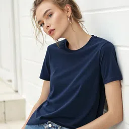 Moda Rapido Women Extended Sleeves Bio Finish Pockets Slim Fit T-shirt-picture-13