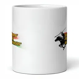 Mr UVD White Typography Printed Ceramic Glossy Mug 350 ml image 2