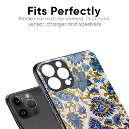 QRIOH Floral Printed iPhone 17 Pro Max Back Case Mobile Accessories image 5