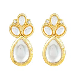 aadita Teardrop Shaped Drop Earrings-picture-11