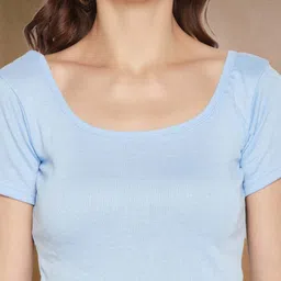 Moda Rapido Ribbed Layered Crop Top image 5