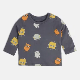 MINI KLUB Boys Typography 2 Printed Applique T-shirt image 4