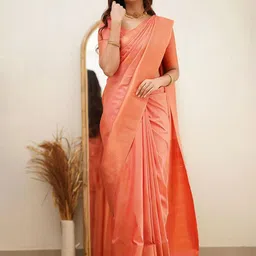 bigben textile Woven Design Zari Silk Blend Banarasi Saree-picture-10