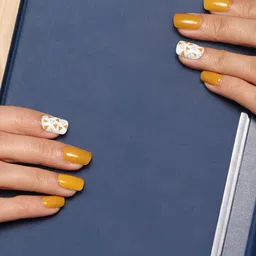 LICK 30 Pcs Reusable French Manicure Stick On Nails with Application Kit - LKB-88-33 image 5