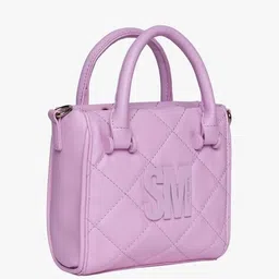 steve madden Women BBABI Quilted Tote Bag with Coin Pouch image 2