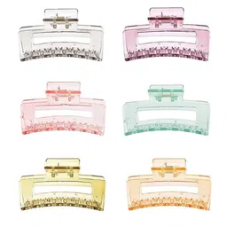 GOWRI TEX Women Set of 6 Claw Clip image 5