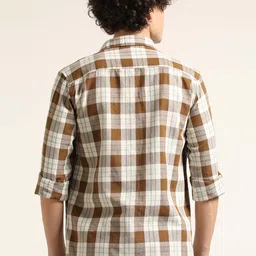 Bushirt Men Classic Checked Casual Shirt image 4
