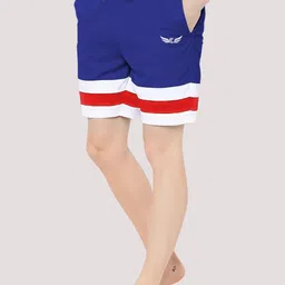 CHROME & CORAL Men Pack Of 2 Striped Technology Shorts image 5