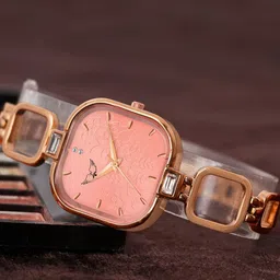 WHITE BIRD Women Square Dial & Bracelet Style Straps Analogue Watch H-5090 Rose Gold-image-92