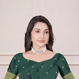 Cotify Woven Design Zari Art Silk Banarasi Saree image 2