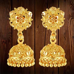 VIVASTRI Women Gold-Plated Alloy Earrings-picture-28