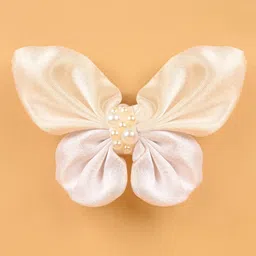 Aye Candy Girls Embellished Pearl Butterfly Bow on Alligator Hair Clip-picture-32