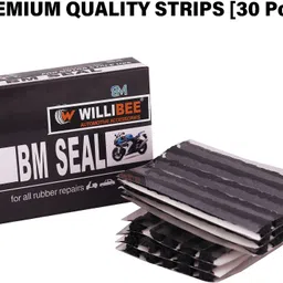 Heavy Duty Black Puncher Repair Strips (30 Pcs) Puncture Strips for Car & Bike Tubeless Tyre Puncture Repair Kit-image-18